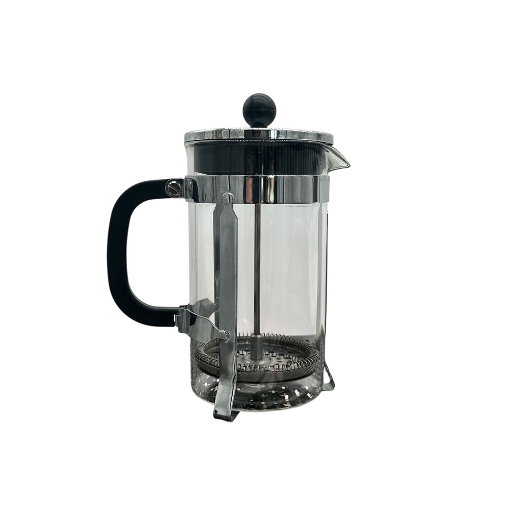 Bodum Chambord French Press Coffee Maker Glass Chrome Black Handle 8 Cup‎